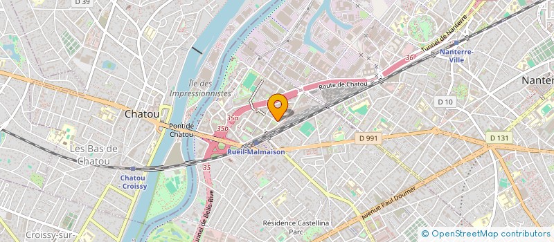 localisation de l'entreprise CMI SERVICES  RUEIL-MALMAISON