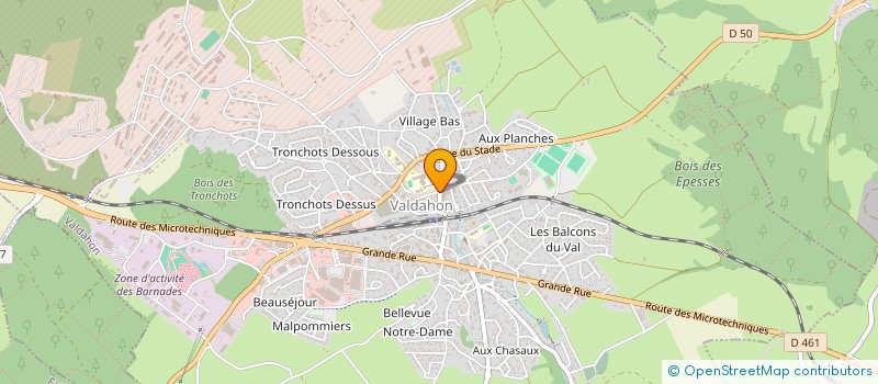 localisation de l'entreprise CMICLO  VALDAHON