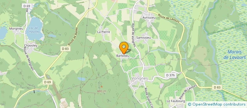 localisation de l'entreprise CMIMMO à CEYZERIEU