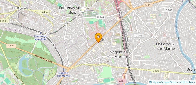 localisation de l'entreprise CMIT CONSEIL  NOGENT-SUR-MARNE