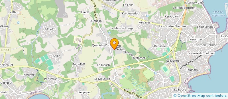 localisation de l'entreprise CMJ  LARMOR-PLAGE