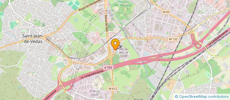 localisation de l'entreprise CMJ  SAINT-JEAN-DE-VEDAS