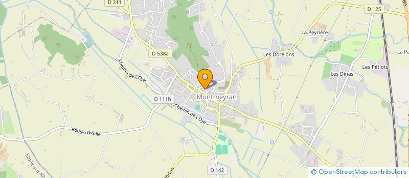 localisation de l'entreprise CMJ  MONTMEYRAN