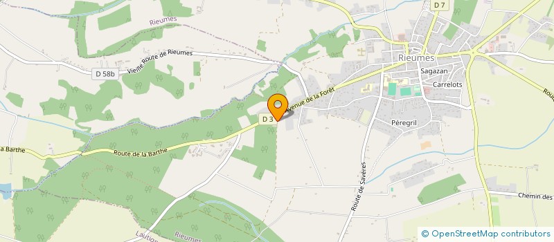 localisation de l'entreprise CMJ BATIMENT à RIEUMES
