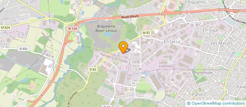 localisation de l'entreprise CMJ CONNECT à COLOMIERS