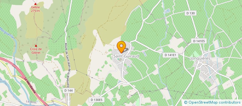 localisation de l'entreprise CMJ INVEST  SAINT-GUIRAUD