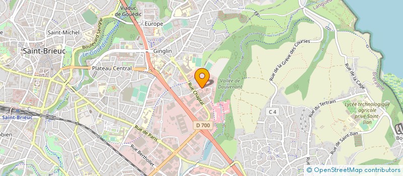 localisation de l'entreprise CMJ SOLUTIONS à SAINT-BRIEUC