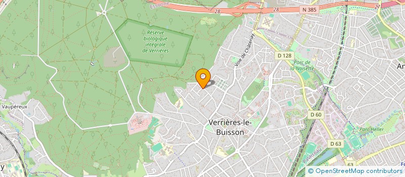 localisation de l'entreprise CMJA CONSEIL à VERRIERES-LE-BUISSON