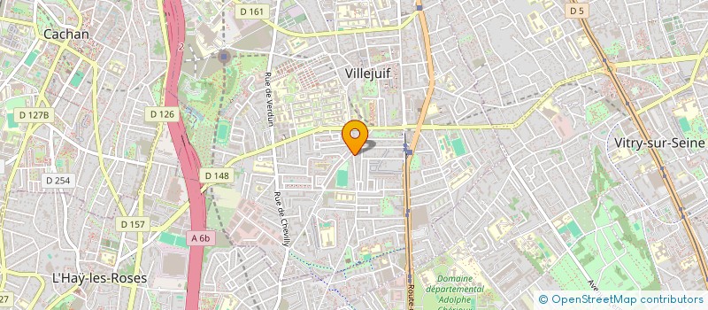 localisation de l'entreprise CMJL & CO à VILLEJUIF