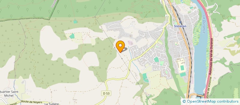 localisation de l'entreprise CMJM  SISTERON