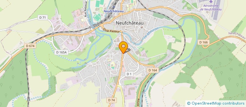 localisation de l'entreprise CMJS à NEUFCHATEAU