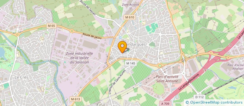 localisation de l'entreprise CMJT à VENDARGUES