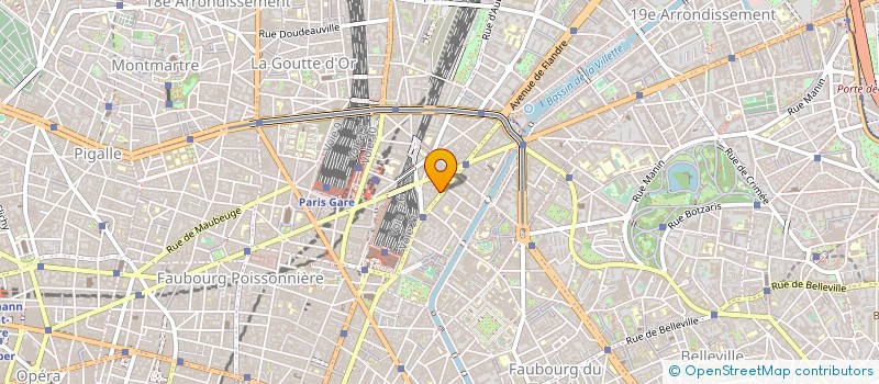 localisation de l'entreprise CML  PARIS