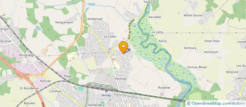 localisation de l'entreprise CML  PLOEMEL