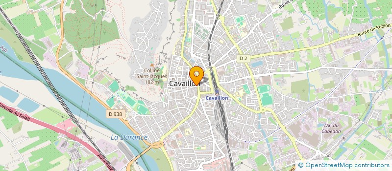 localisation de l'entreprise CML  CAVAILLON