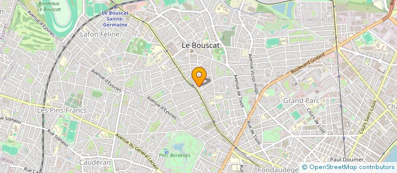 localisation de l'entreprise CML  LE BOUSCAT