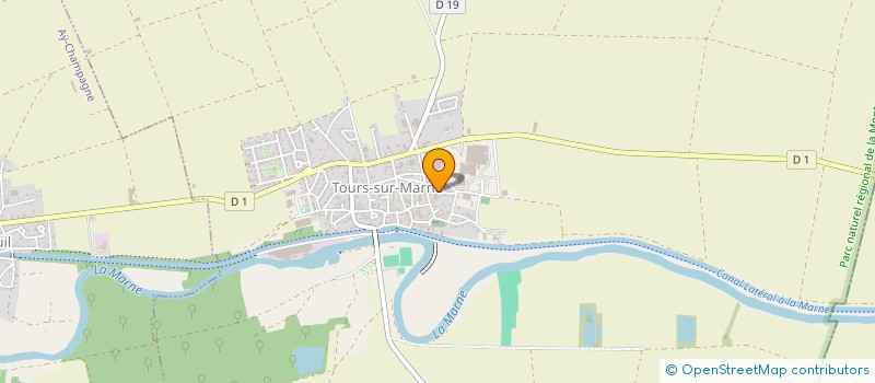 localisation de l'entreprise CML  AY-CHAMPAGNE