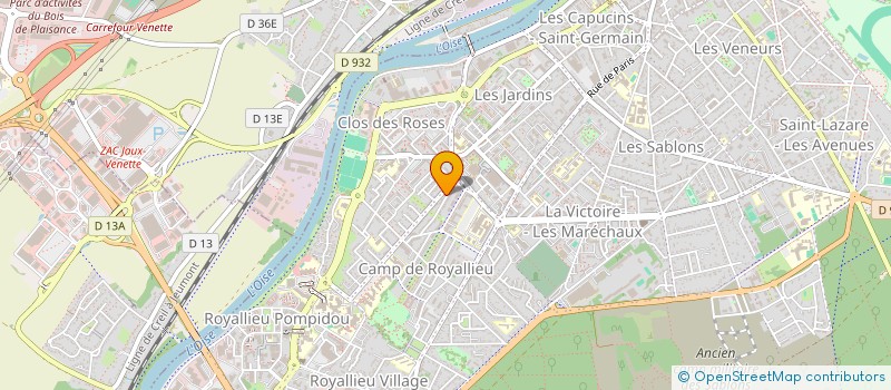 localisation de l'entreprise CML+  COMPIEGNE