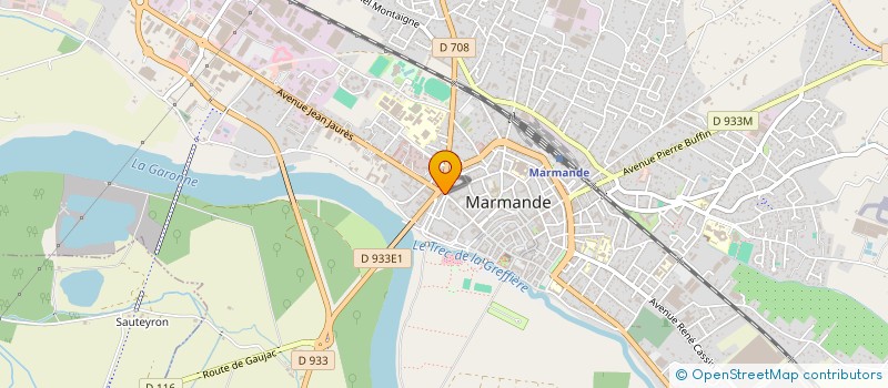 localisation de l'entreprise CML à MARMANDE