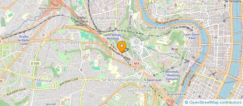 localisation de l'entreprise CML  LYON 5EME