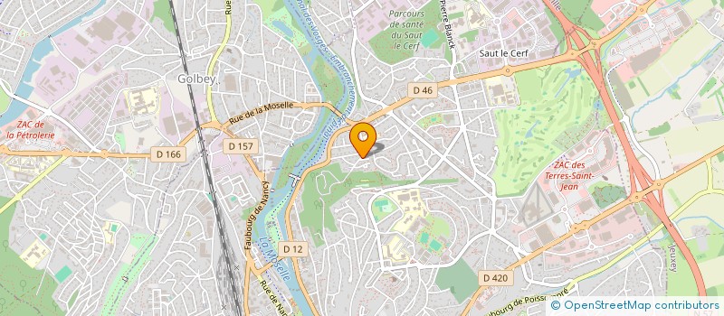 localisation de l'entreprise CML à EPINAL