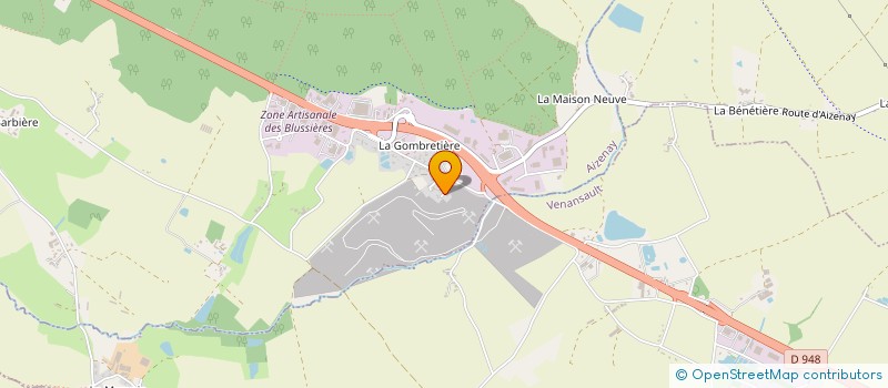 localisation de l'entreprise CML  AIZENAY