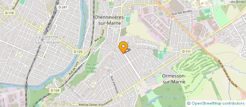 localisation de l'entreprise CML  ORMESSON-SUR-MARNE