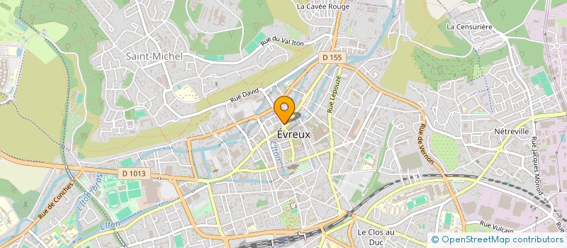 localisation de l'entreprise CML  EVREUX