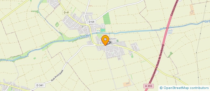 localisation de l'entreprise CML FORMATIONS  STUTZHEIM-OFFENHEIM