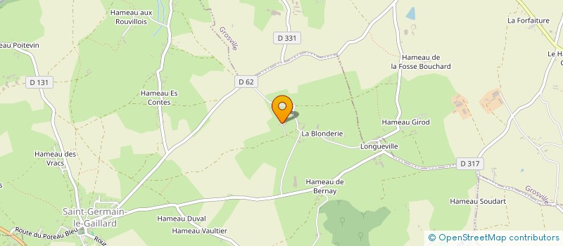 localisation de l'entreprise CML IMMO à SAINT-GERMAIN-LE-GAILLARD