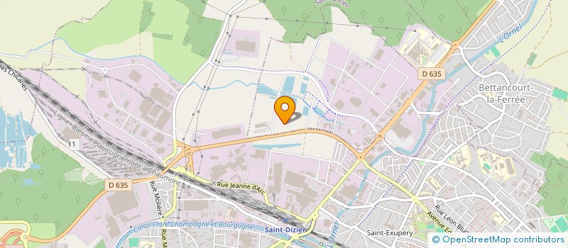 localisation de l'entreprise CML IMMOBILIER  BETTANCOURT-LA-FERREE