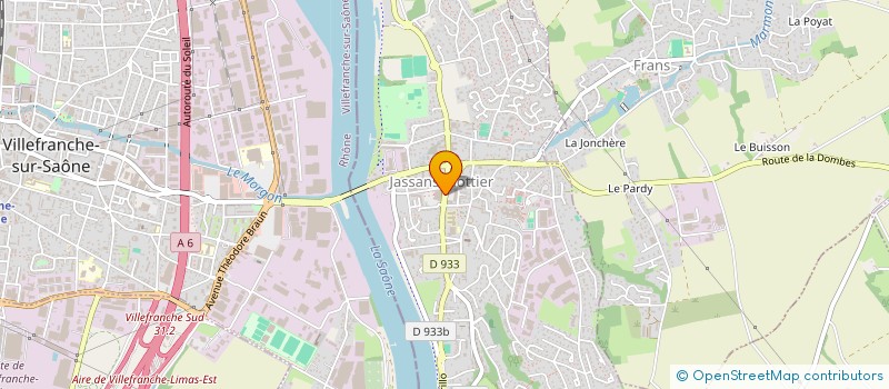 localisation de l'entreprise CML MINCEUR-LIMAS à JASSANS-RIOTTIER