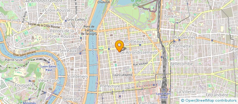 localisation de l'entreprise CML PARTICIPATIONS  LYON