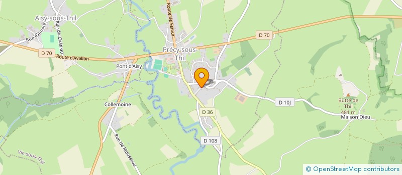 localisation de l'entreprise CML SOPHIA ENTREPRISE  CLAMEREY