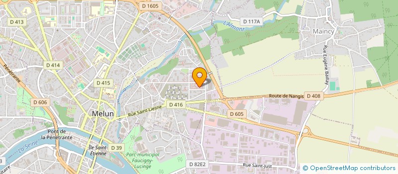 localisation de l'entreprise CML STUDIO à MELUN