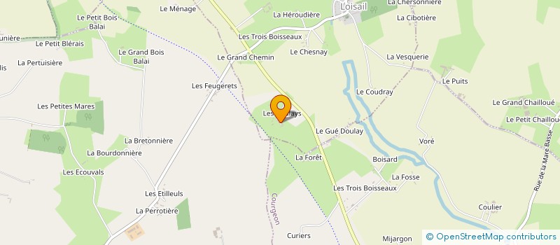 localisation de l'entreprise CMLB à LOISAIL