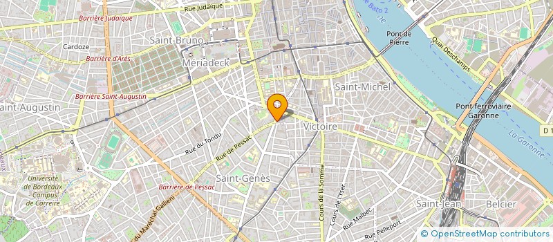 localisation de l'entreprise CMLJD  BORDEAUX