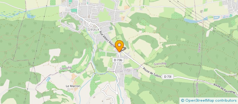 localisation de l'entreprise CMLP  IZEAUX