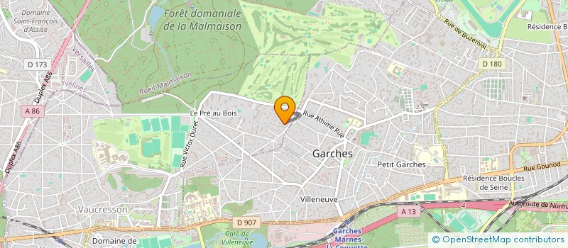 localisation de l'entreprise CMM ADVISORY  VAUCRESSON