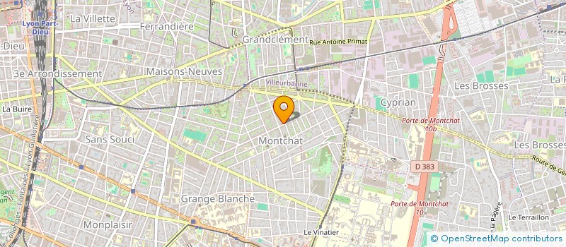 localisation de l'entreprise CMM CONSULTING  LYON