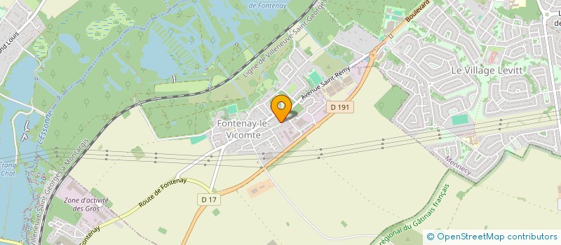 localisation de l'entreprise CMM ENERGETIQUE à FONTENAY-LE-VICOMTE