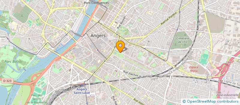 localisation de l'entreprise CMMC à ANGERS