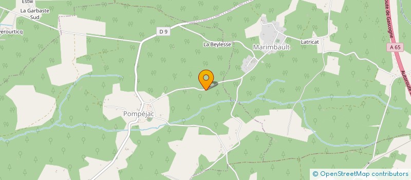 localisation de l'entreprise CMMCE  POMPEJAC