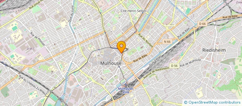 localisation de l'entreprise CMMJ à MULHOUSE