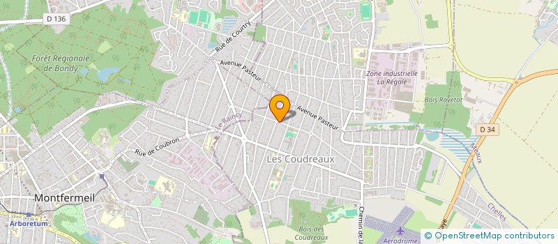 localisation de l'entreprise CMMS  CHELLES