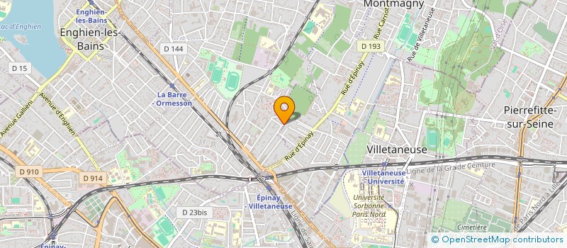 localisation de l'entreprise CMN  DEUIL-LA-BARRE