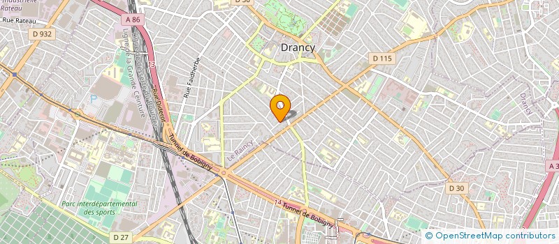 localisation de l'entreprise CMN à DRANCY