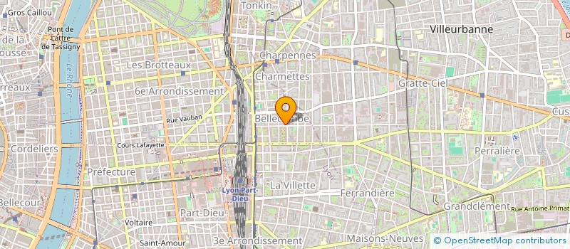 localisation de l'entreprise CMN  LYON