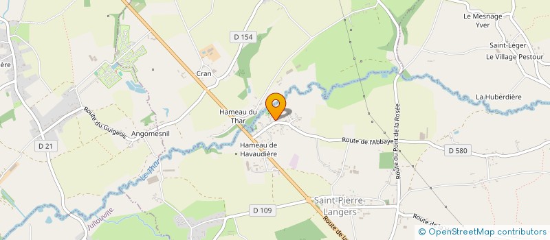 localisation de l'entreprise CMN CONSULTING  SAINT-PIERRE-LANGERS