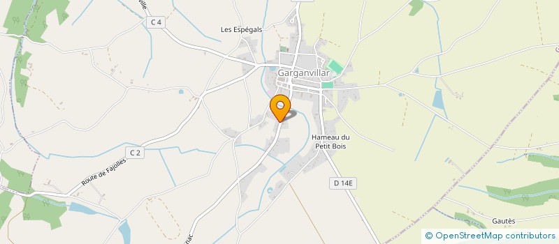 localisation de l'entreprise CMN IMMO  GARGANVILLAR